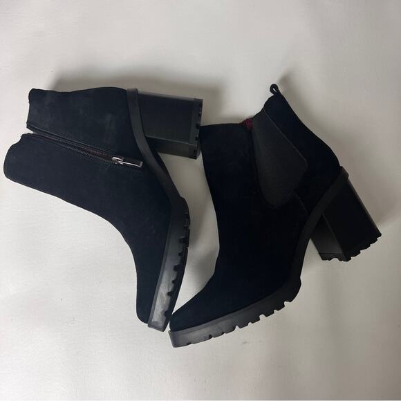 Franco Sarto Women's Trent Chelsea Ankle Cold Weather Winter Boot Sz 8.5 - Picture 1 of 14